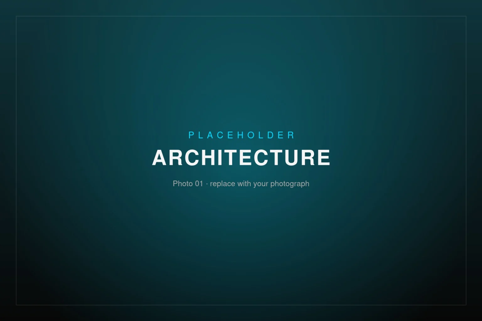 Placeholder image – Architecture 01
