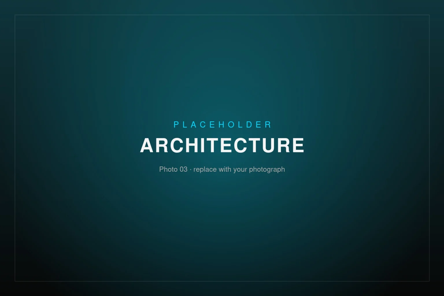 Placeholder image – Architecture 03