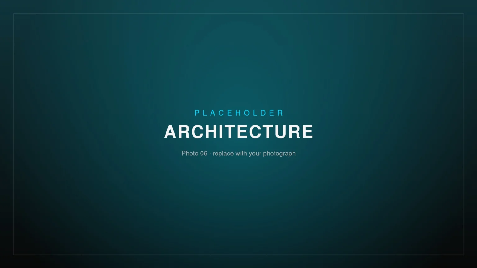 Placeholder image – Architecture 06