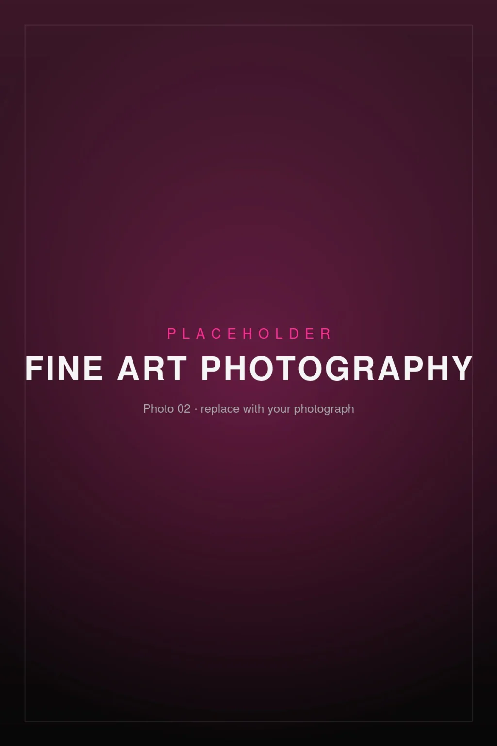 Placeholder image – Fine Art Photography 02