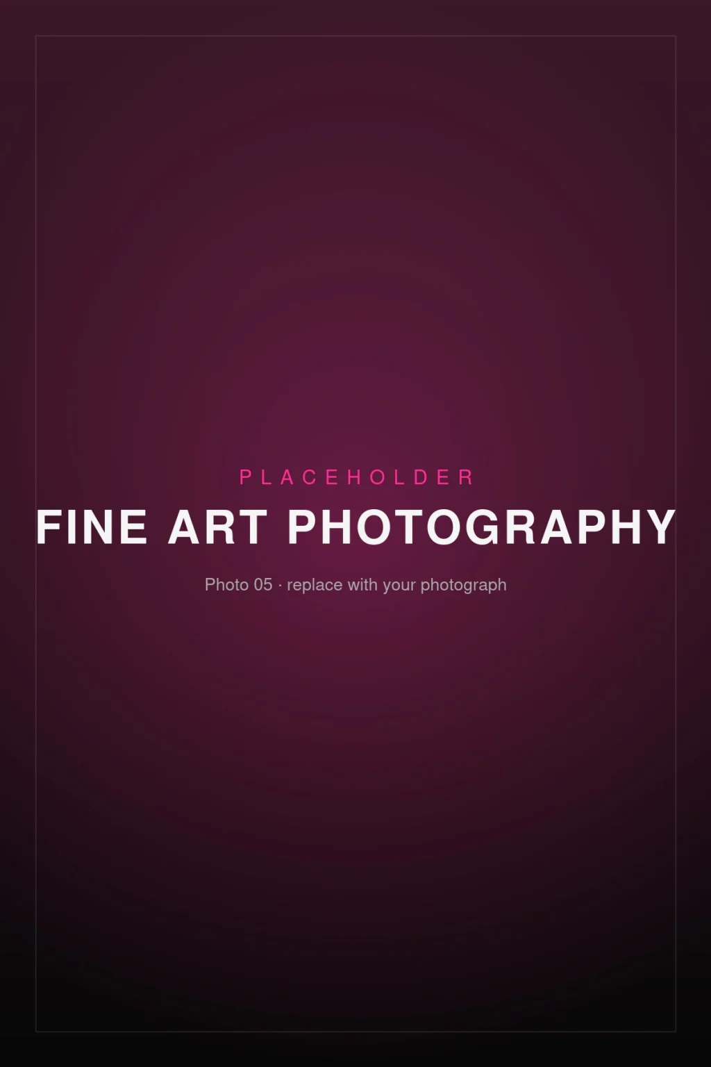 Placeholder image – Fine Art Photography 05